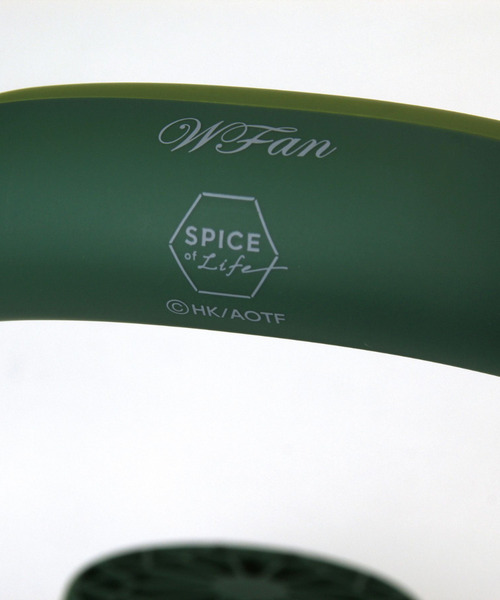 SPICE OF LIFE（スパイス オブ ライフ）の「【正規品/在庫限り】両手が使える ハンズフリー扇風機「WFan(ダブルファン) ヨガエアー」[進撃の巨人モデル] 調査兵団/超大型巨人（アウトドアグッズ・メンズ・レッド/グリーン・ONE SIZE）」の22枚目の写真