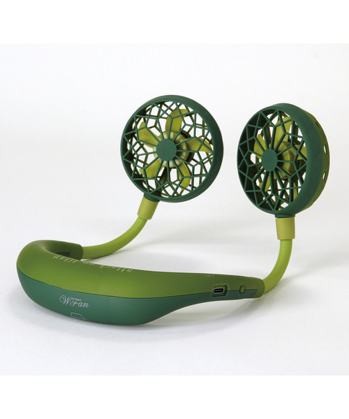 SPICE OF LIFE（スパイス オブ ライフ）の「【正規品/在庫限り】両手が使える ハンズフリー扇風機「WFan(ダブルファン) ヨガエアー」[進撃の巨人モデル] 調査兵団/超大型巨人（アウトドアグッズ・メンズ・レッド/グリーン・ONE SIZE）」の18枚目の写真