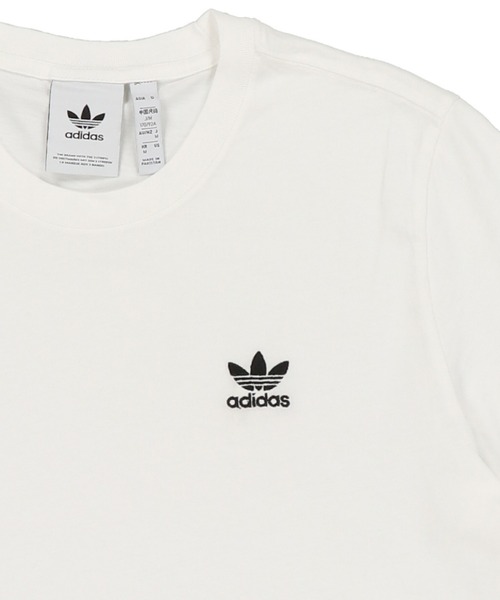 adidas（アディダス）の「【adidas / アディダス】ワンポイントロゴ Tシャツ（Tシャツ/カットソー・レディース・ホワイト/ブラック/ベージュ・M/L）」の10枚目の写真