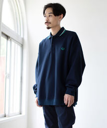 FRED PERRY | FRED PERRY × BEAMS / 別注 Long Sleeve Pique Polo Shirt(ポロシャツ)
