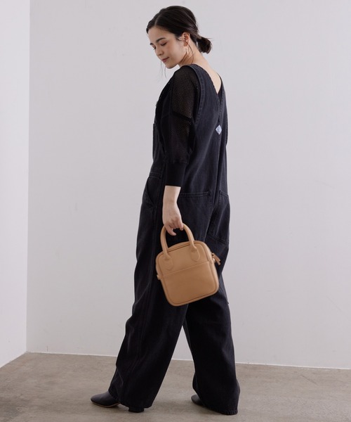 SALON adam et rope'（サロン アダム エ ロペ）の「メッシュ2WAYカーディガン（カーディガン/ボレロ・レディース・ブラック/オフホワイト/キャメル・FREE）」の16枚目の写真