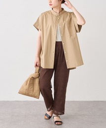 PUAL CE CIN | 【Du noir】タイプライターブラウス(シャツ/ブラウス)