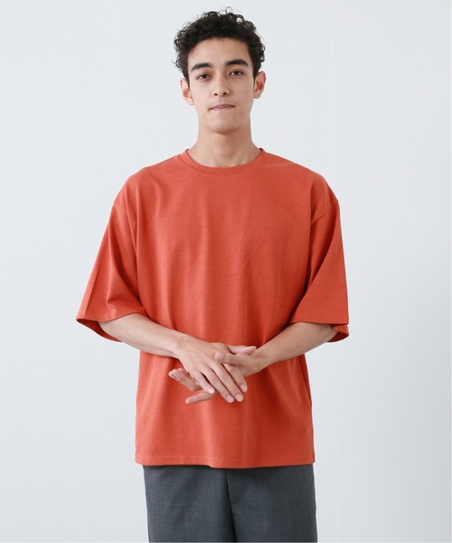 JOURNAL STANDARD(ジャーナルスタンダード)の「C/HEMP クルーネック ショートスリーブTシャツ(Tシャツ/カットソー・メンズ・ホワイト/ライトグレー/ブラック/オレンジ/ライトグリーン・SMALL/MEDIUM/LARGE)」の5枚目の写真