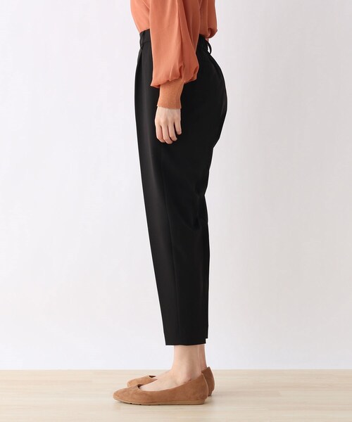 SHOO・LA・RUE(シューラルー)の「◆【S-LL/股下短め/3Dスキャン】ドライタッチテーパードパンツ(その他パンツ・レディース・ブラック/ナチュラル/レンガ/グレー系その他2・04/02/03/01)」の12枚目の写真