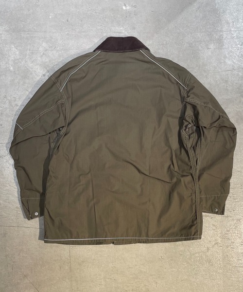 Barbour（バブアー）の「and wander × Barbour / アンドワンダー×バブア―　 Barbour CORDURA shirt バブアーコーデュラシャツ 5741281047（ブルゾン・レディース・カーキ・0）」の2枚目の写真