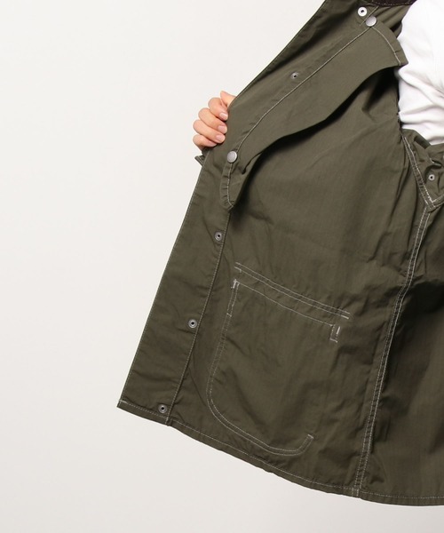 Barbour（バブアー）の「and wander × Barbour / アンドワンダー×バブア―　 Barbour CORDURA shirt バブアーコーデュラシャツ 5741281047（ブルゾン・レディース・カーキ・0）」の9枚目の写真