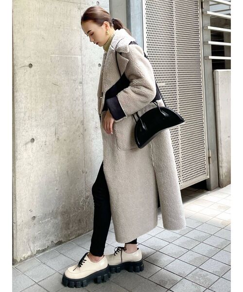 EMODA（エモダ）の「セミサークルバッグ（ハンドバッグ・レディース・ブラック/イエロー・FREE）」の19枚目の写真