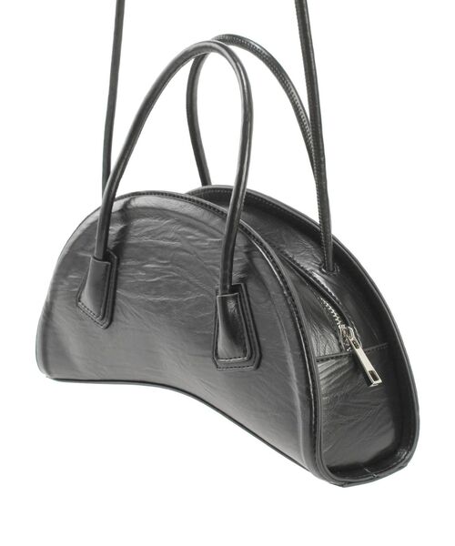 EMODA（エモダ）の「セミサークルバッグ（ハンドバッグ・レディース・ブラック/イエロー・FREE）」の20枚目の写真