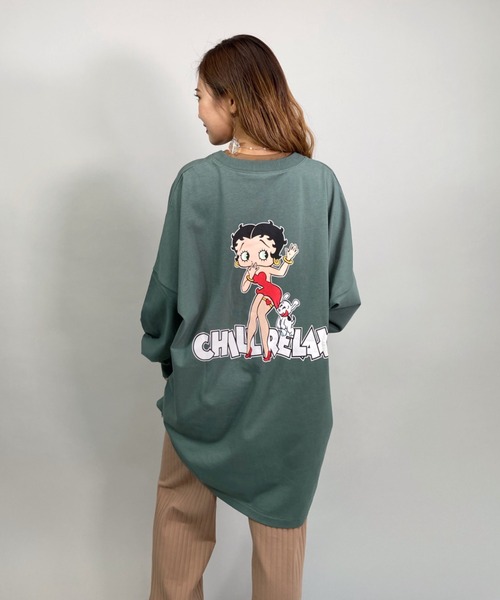 BETTYBOOP　ハイビスカス柄　上下セット　レトロ Betty Boop Shoes Betty Boop High Top Canvas Shoes Betty Boop