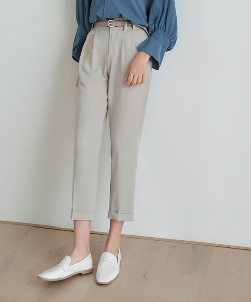 Bifrost(ビフレスト)の「クロップドパンツ(その他パンツ・レディース・ベージュ/ピンク/ブラック・M/L)」の2枚目の写真