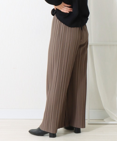 libelle more（リベル モア）の「カットツイル　ボックスプリーツパンツ（その他パンツ・レディース・ライトカーキ/ブラック/カーキ/イエロー・M/L）」の11枚目の写真