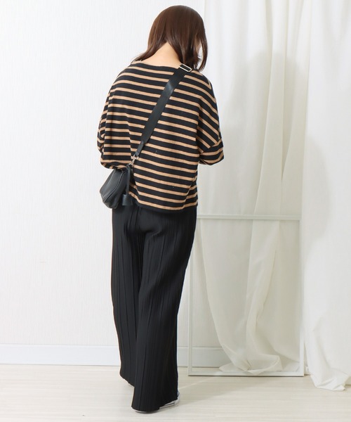 libelle more（リベル モア）の「カットツイル　ボックスプリーツパンツ（その他パンツ・レディース・ライトカーキ/ブラック/カーキ/イエロー・M/L）」の19枚目の写真