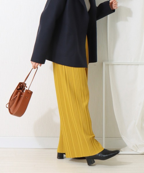 libelle more（リベル モア）の「カットツイル　ボックスプリーツパンツ（その他パンツ・レディース・ライトカーキ/ブラック/カーキ/イエロー・M/L）」の17枚目の写真