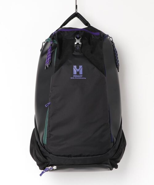 WHITE MOUNTAINEERING（ホワイトマウンテニアリング）の「【White Mountaineering】ホワイトマウンテニアリング  WM × MILLET ミレー BACKPACK "EXP35" バックパック（バックパック/リュック・メンズ・グレー/ブラック・ONE SIZE）」の2枚目の写真