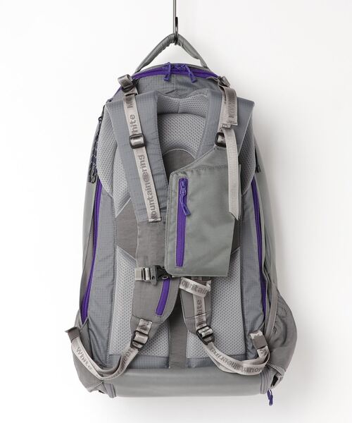 WHITE MOUNTAINEERING（ホワイトマウンテニアリング）の「【White Mountaineering】ホワイトマウンテニアリング  WM × MILLET ミレー BACKPACK "EXP35" バックパック（バックパック/リュック・メンズ・グレー/ブラック・ONE SIZE）」の4枚目の写真