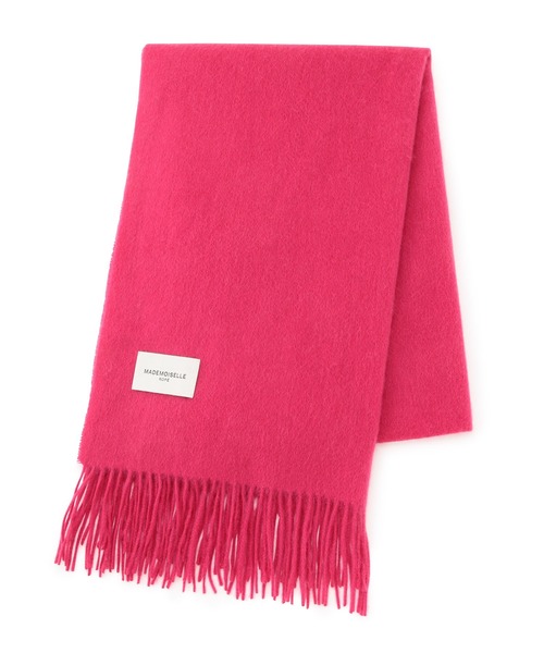 MADEMOISELLE ROPE'（マドモアゼル ロペ）の「無地カシミヤブレンドストール（ストール/ショール・レディース・ベージュ/グレー/ピンク・FREE）」の7枚目の写真