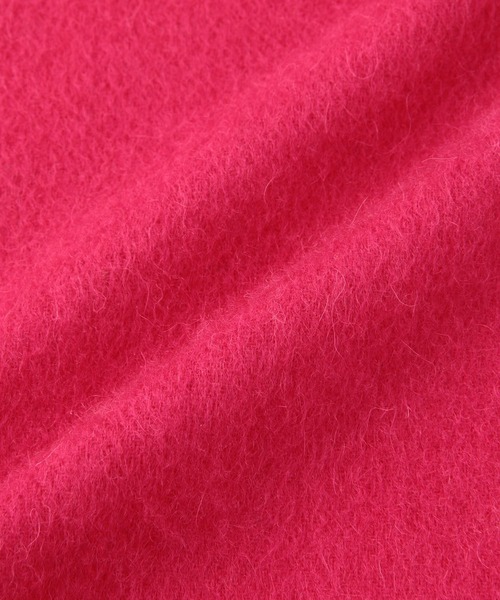 MADEMOISELLE ROPE'（マドモアゼル ロペ）の「無地カシミヤブレンドストール（ストール/ショール・レディース・ベージュ/グレー/ピンク・FREE）」の5枚目の写真