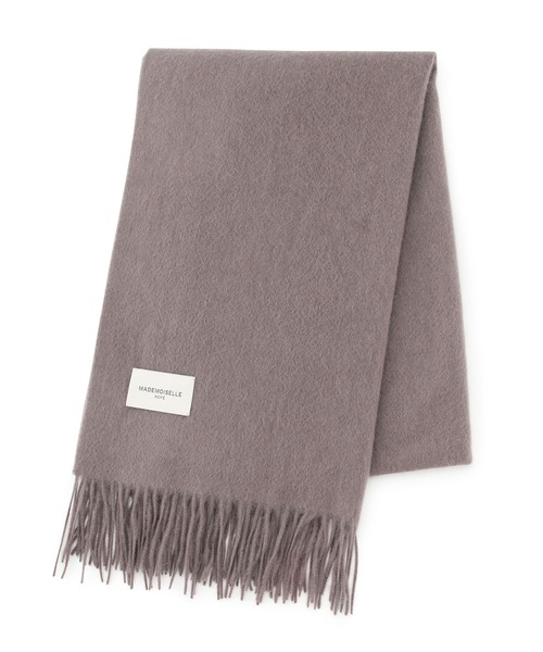 MADEMOISELLE ROPE'（マドモアゼル ロペ）の「無地カシミヤブレンドストール（ストール/ショール・レディース・ベージュ/グレー/ピンク・FREE）」の8枚目の写真