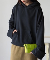 Riberry | ワイドスリーブロールアップパーカー(パーカー)