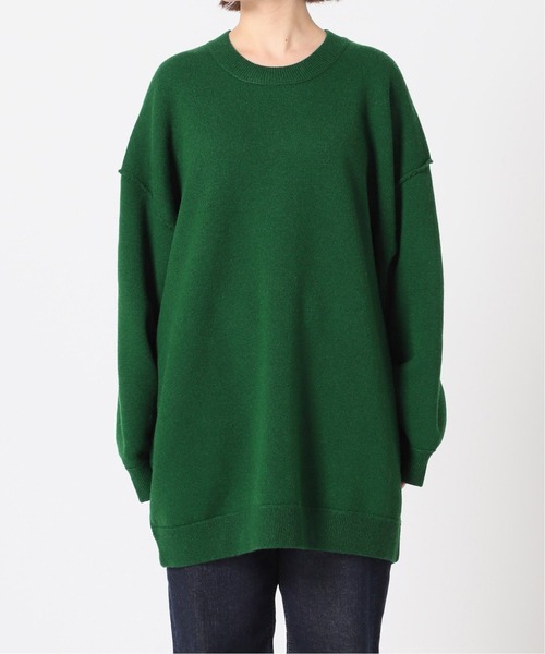 SLOBE IENA(スローブイエナ)の「リバーシブルパイルプルオーバー◆(ニット/セーター・レディース・グリーン/グレー・FREE)」の21枚目の写真