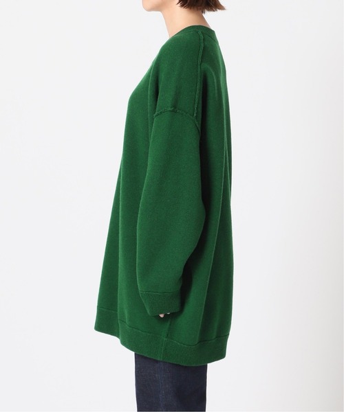 SLOBE IENA(スローブイエナ)の「リバーシブルパイルプルオーバー◆(ニット/セーター・レディース・グリーン/グレー・FREE)」の22枚目の写真