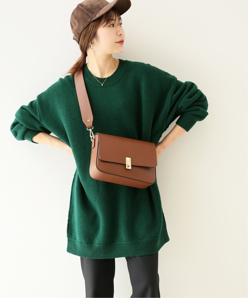 SLOBE IENA(スローブイエナ)の「リバーシブルパイルプルオーバー◆(ニット/セーター・レディース・グリーン/グレー・FREE)」の8枚目の写真