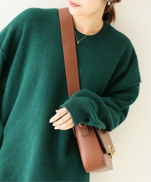 SLOBE IENA(スローブイエナ)の「リバーシブルパイルプルオーバー◆(ニット/セーター・レディース・グリーン/グレー・FREE)」の10枚目の写真