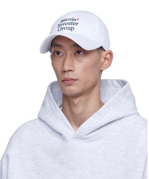 NOMANUAL（NOMANUAL）の「【NOMANUAL】BITCOIN GROUP BALL CAP（キャップ・メンズ・ホワイト/ブラック/ネイビー・ONE SIZE）」の2枚目の写真