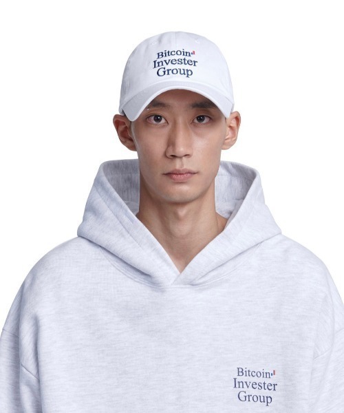 NOMANUAL（NOMANUAL）の「【NOMANUAL】BITCOIN GROUP BALL CAP（キャップ・メンズ・ホワイト/ブラック/ネイビー・ONE SIZE）」の4枚目の写真