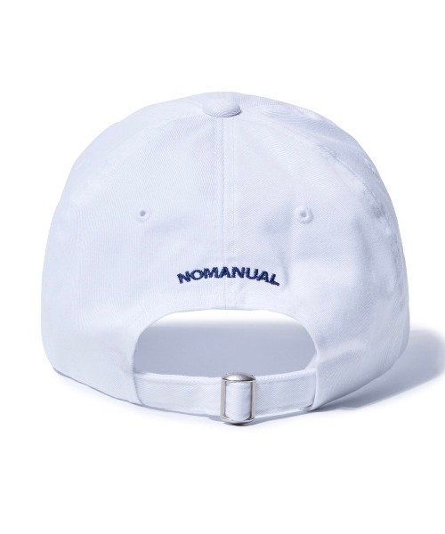 NOMANUAL（NOMANUAL）の「【NOMANUAL】BITCOIN GROUP BALL CAP（キャップ・メンズ・ホワイト/ブラック/ネイビー・ONE SIZE）」の6枚目の写真