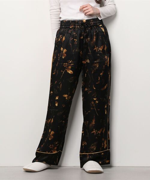 SOFI HELIGAN SILK BLEND PYJAMA TROUSERS | SOFI HELIGAN シルク ブレンド パジャマ トラウザー