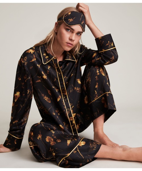 SOFI HELIGAN SILK BLEND PYJAMA TROUSERS | SOFI HELIGAN シルク ブレンド パジャマ トラウザー