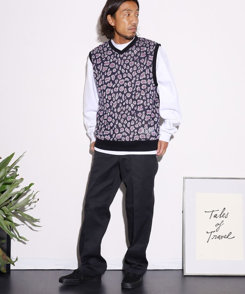 PLEASURES（プレジャー）の「PLEASURES/プレジャーズ SURVIVAL SWEATER