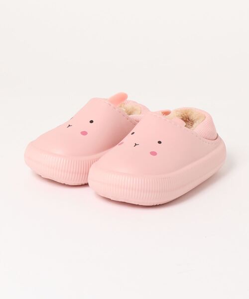 aimoha(アイモハ)の「【aimoha-KIDS-】【定番】激かわいいアニマルシリーズ 暖かい裏フリースルームシューズ(ルームシューズ/スリッパ・キッズ・ブルー/オレンジ/イエロー/ピンク・19/17/21/18/16/20/22)」の10枚目の写真