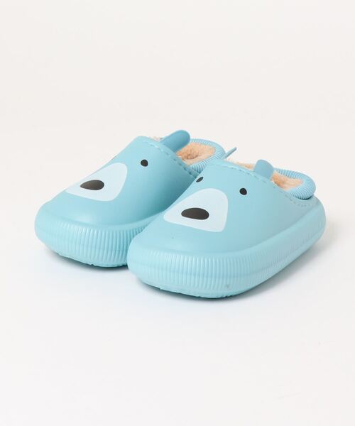 aimoha(アイモハ)の「【aimoha-KIDS-】【定番】激かわいいアニマルシリーズ 暖かい裏フリースルームシューズ(ルームシューズ/スリッパ・キッズ・ブルー/オレンジ/イエロー/ピンク・19/17/21/18/16/20/22)」の15枚目の写真