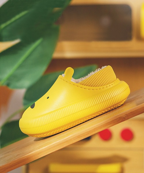 aimoha(アイモハ)の「【aimoha-KIDS-】【定番】激かわいいアニマルシリーズ 暖かい裏フリースルームシューズ(ルームシューズ/スリッパ・キッズ・ブルー/オレンジ/イエロー/ピンク・19/17/21/18/16/20/22)」の12枚目の写真