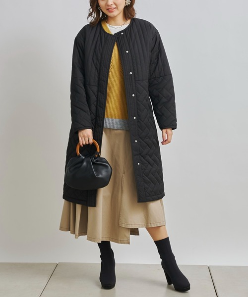 シェトワコート Chez toi（シェトワ）の「キルティング切替コート（その他