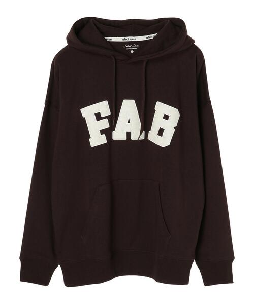 SEVENDAYS=SUNDAY（セブンデイズサンデイ）の「ワッペン刺繍裏毛パーカーA　＊（パーカー・レディース・チャコールグレー/ブラウン/アイボリー・L/S/M）」の9枚目の写真