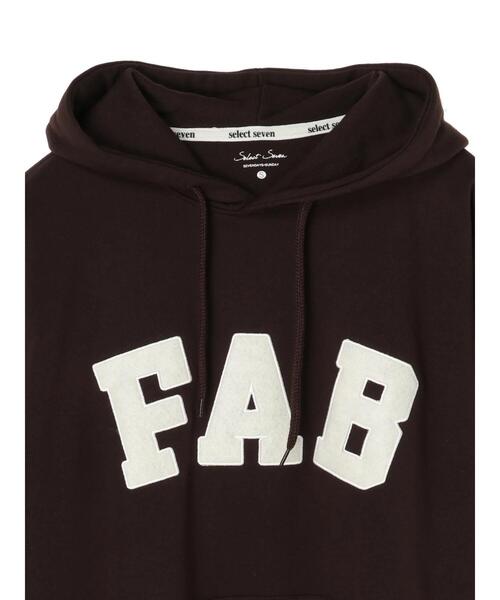 SEVENDAYS=SUNDAY（セブンデイズサンデイ）の「ワッペン刺繍裏毛パーカーA　＊（パーカー・レディース・チャコールグレー/ブラウン/アイボリー・L/S/M）」の11枚目の写真