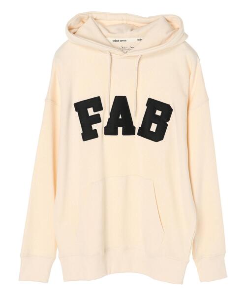 SEVENDAYS=SUNDAY（セブンデイズサンデイ）の「ワッペン刺繍裏毛パーカーA　＊（パーカー・レディース・チャコールグレー/ブラウン/アイボリー・L/S/M）」の20枚目の写真