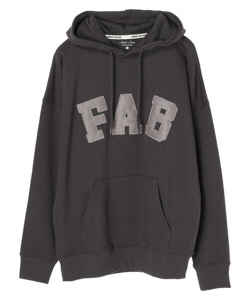 SEVENDAYS=SUNDAY（セブンデイズサンデイ）の「ワッペン刺繍裏毛パーカーA　＊（パーカー・レディース・チャコールグレー/ブラウン/アイボリー・L/S/M）」の21枚目の写真