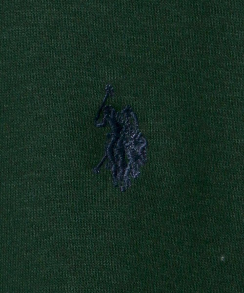 U.S. POLO ASSN.（ユーエスポロアッスン）の「U.S.POLO ASSN. （ユーエスポロアッスン）ワンポイントロゴ刺繍 スウェットトレーナー/ユニセックス/無地（スウェット・メンズ・ホワイト/ブラック/ダークグリーン/ベージュ/ネイビー/サックスブルー/アッシュグレー/グレー/グリーン/チャコールグレー・LL/M/L）」の19枚目の写真