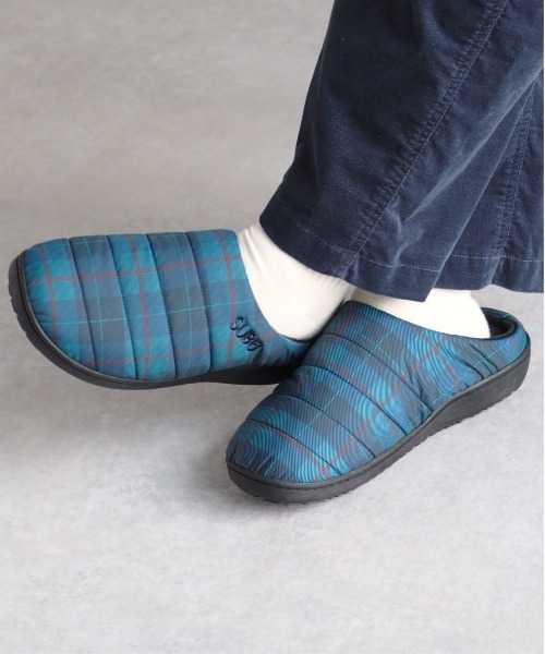 SUBU(スブ)の「〈新色追加!〉【SUBU スブ】Permanent Collection ウィンターサンダル スリッポン(サンダル・レディース・カーキ/ベージュ/ブラック/チャコールグレー/チェック/シルバー/ブラウン/ダークブラウン/グリーン/ピンク・1/0)」の10枚目の写真