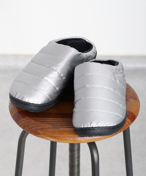 SUBU(スブ)の「〈新色追加!〉【SUBU スブ】Permanent Collection ウィンターサンダル スリッポン(サンダル・レディース・カーキ/ベージュ/ブラック/チャコールグレー/チェック/シルバー/ブラウン/ダークブラウン/グリーン/ピンク・1/0)」の9枚目の写真