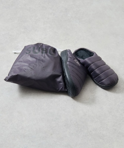 SUBU(スブ)の「〈新色追加!〉【SUBU スブ】Permanent Collection ウィンターサンダル スリッポン(サンダル・レディース・カーキ/ベージュ/ブラック/チャコールグレー/チェック/シルバー/ブラウン/ダークブラウン/グリーン/ピンク・1/0)」の13枚目の写真