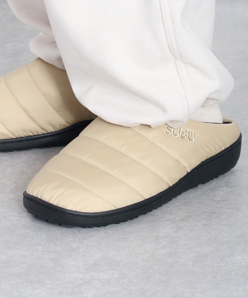 スブ　SUBU Permanent Collection スリッポン　ダウン 新色追加！〉【SUBU スブ】Permanent Collection ウィンターサンダル
