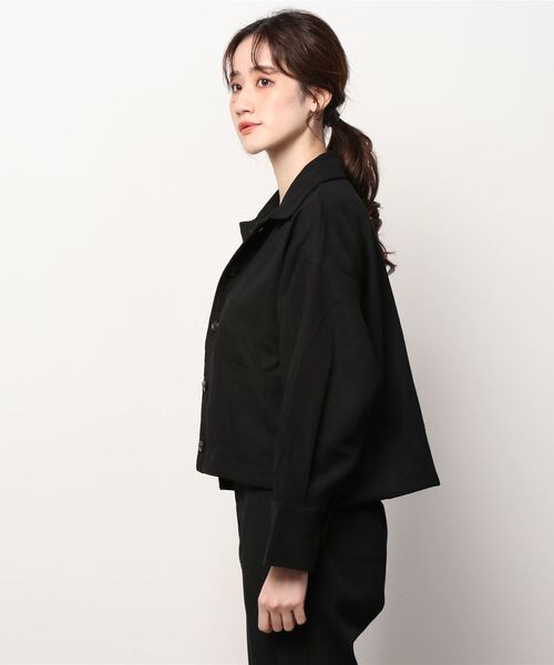 AS KNOW AS de base(アズノゥアズドゥバズ)の「キレイーなシャウター(その他アウター・レディース・ブラック/チャコールグレー/ピンク・FREE)」の17枚目の写真