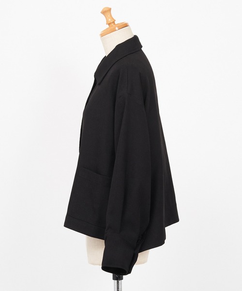 AS KNOW AS de base(アズノゥアズドゥバズ)の「キレイーなシャウター(その他アウター・レディース・ブラック/チャコールグレー/ピンク・FREE)」の5枚目の写真