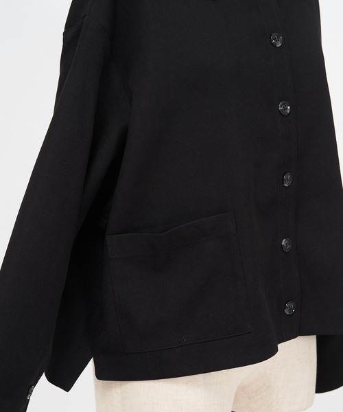 AS KNOW AS de base(アズノゥアズドゥバズ)の「キレイーなシャウター(その他アウター・レディース・ブラック/チャコールグレー/ピンク・FREE)」の9枚目の写真