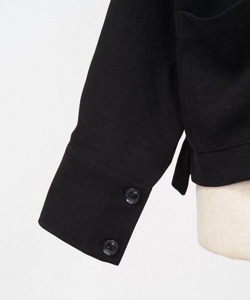 AS KNOW AS de base(アズノゥアズドゥバズ)の「キレイーなシャウター(その他アウター・レディース・ブラック/チャコールグレー/ピンク・FREE)」の10枚目の写真